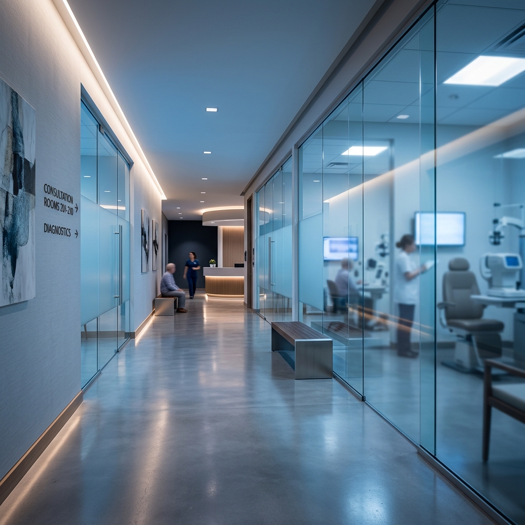 Mustabal Speciality Eye Clinic interior